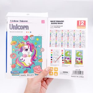 Livro Pintura Aquarela com Pincel 12 Folhas