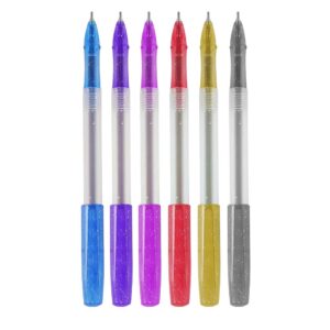 Caneta Gel Glitter Color 1,0mm - TRIS BAZZE - POTE 24 UND