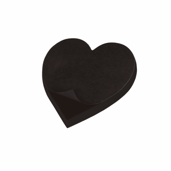 Tili Notes Coração Preto Tilibra