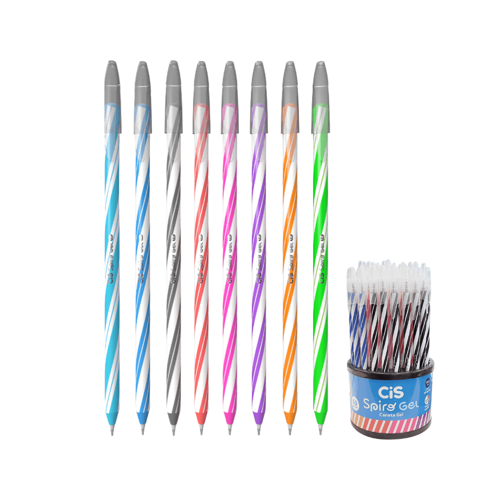 Caneta CIS Spiro Gel - CIS - UND