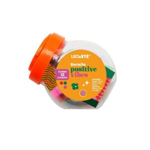 Borracha Positive Vibes Jocar Office - Pote 12 Und
