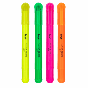 Marca Texto Fluorescente em Gel BRW