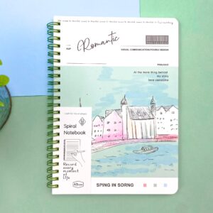 Caderno Espiral Capa Dura A5 Pautado Romantic 64 fls 20,5x14,3cm - IMPORTADO - UND