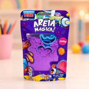 Areia Mágica + Ferramentas 200g - KAZ - UND