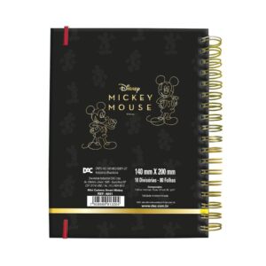 Caderno Smart Mini 10 Matérias Disney Mickey DAC