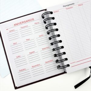 Agenda Permanente Simply Color - IMPORTADO - UND