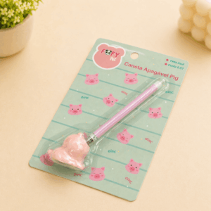 Caneta Apagável Azul Pig - FOFY - BLISTER