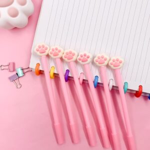 Caneta Fofa Patinha Rosa c/ Branco Gelo - UND