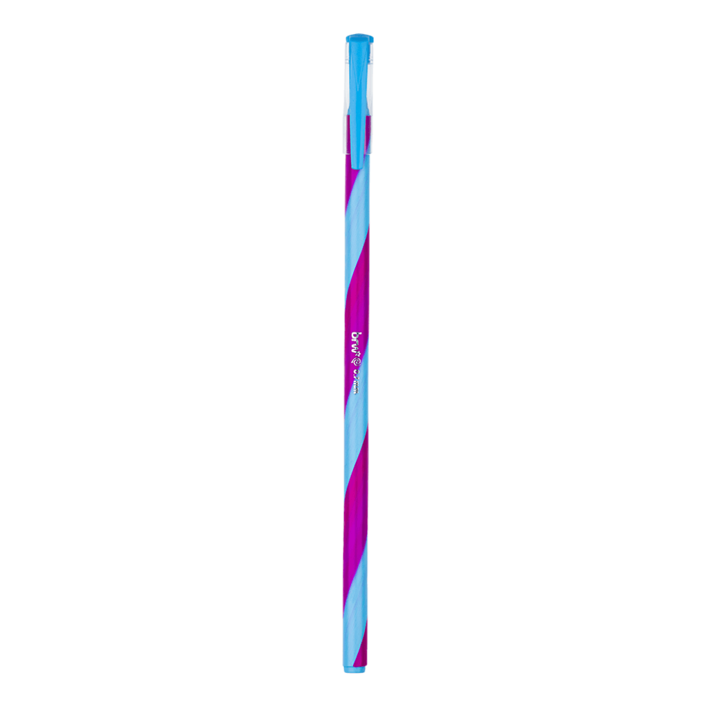 Caneta Esferográfica 0.7 mm Marshmallow - BRW - POTE C/ 24 UND