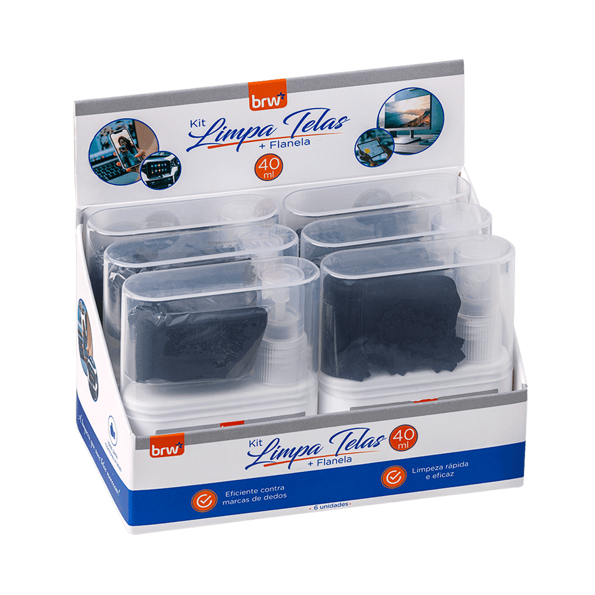Spray Limpa Telas + Flanela - BRW - UND