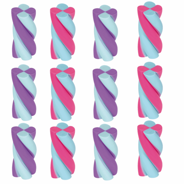Borracha Marshmallow Tutti Frutti - BRW - CX 24 UND