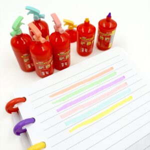 Marca Texto Extintor de Incêndio - Kit 6 Und