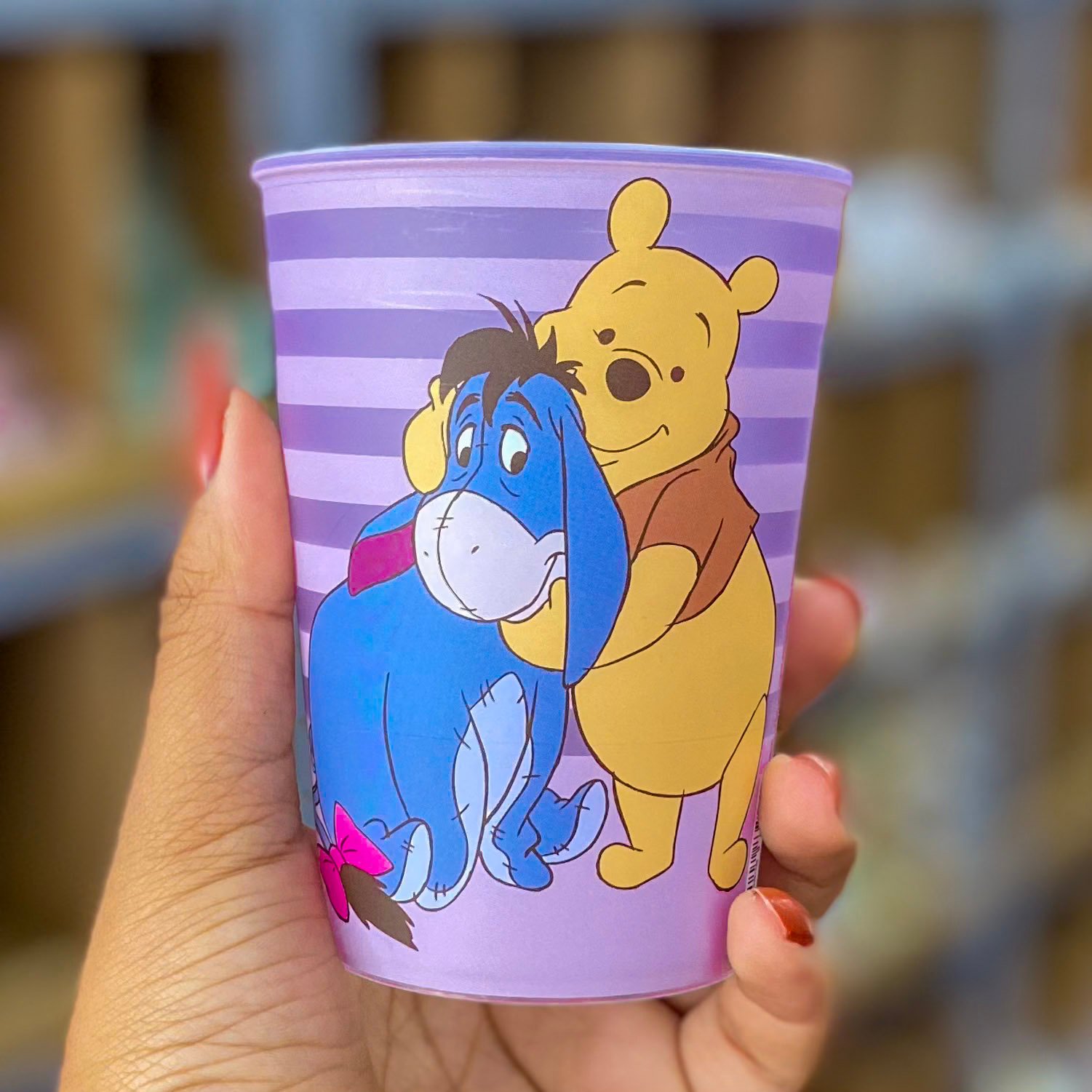 Copo Ursinho Pooh e Amigos Sortido 320 ml - PLASÚTIL - UND