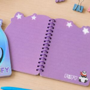 Kit Caderno de Anotação Panda Mãe e Filho - FOFY - UND