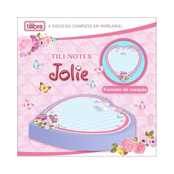 Bloco Tili Notes Coração Jolie 70X72 mm - TILIBRA - UND