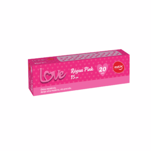 Régua Love Pink 15 cm Molin