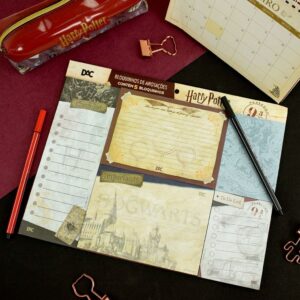 Bloco de Anotações Harry Potter 5 Modelos DAC