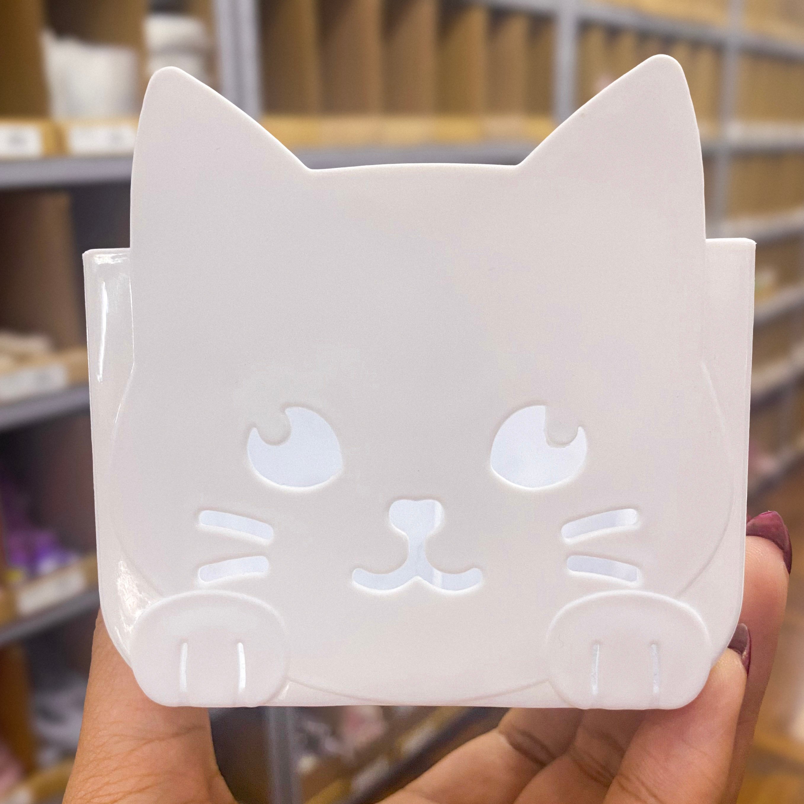 Porta Canetas Gatinho Branco - IMPORTADO - UND