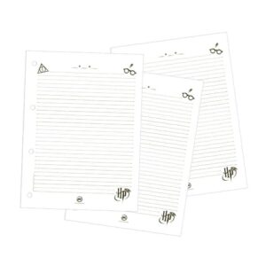 Refil Folhas Fichário Universitário Harry Potter BRANCO - DAC