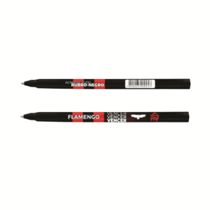 Caneta Esferográfica 1.0mm Azul Flamengo - KIT OFICIAL - CX 50 UND