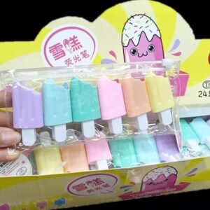 Marca Texto Picolé 6 Cores