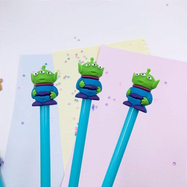 Caneta Fofa Aliens Toy Story Lovelypen - Pacote 6 Und