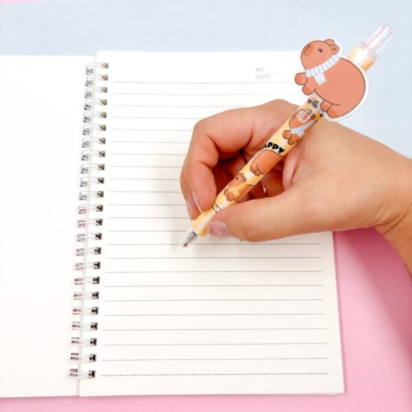 Caderno Aramado Capivara