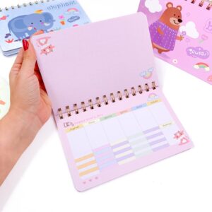 Planner com Espiral Bichinhos Fofos 188x125mm
