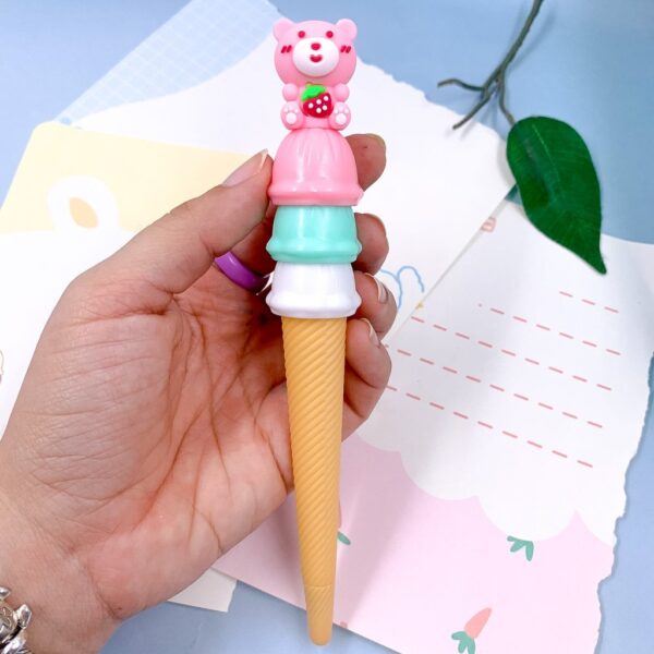 Caneta Ursinho Lotso Sorvetinho