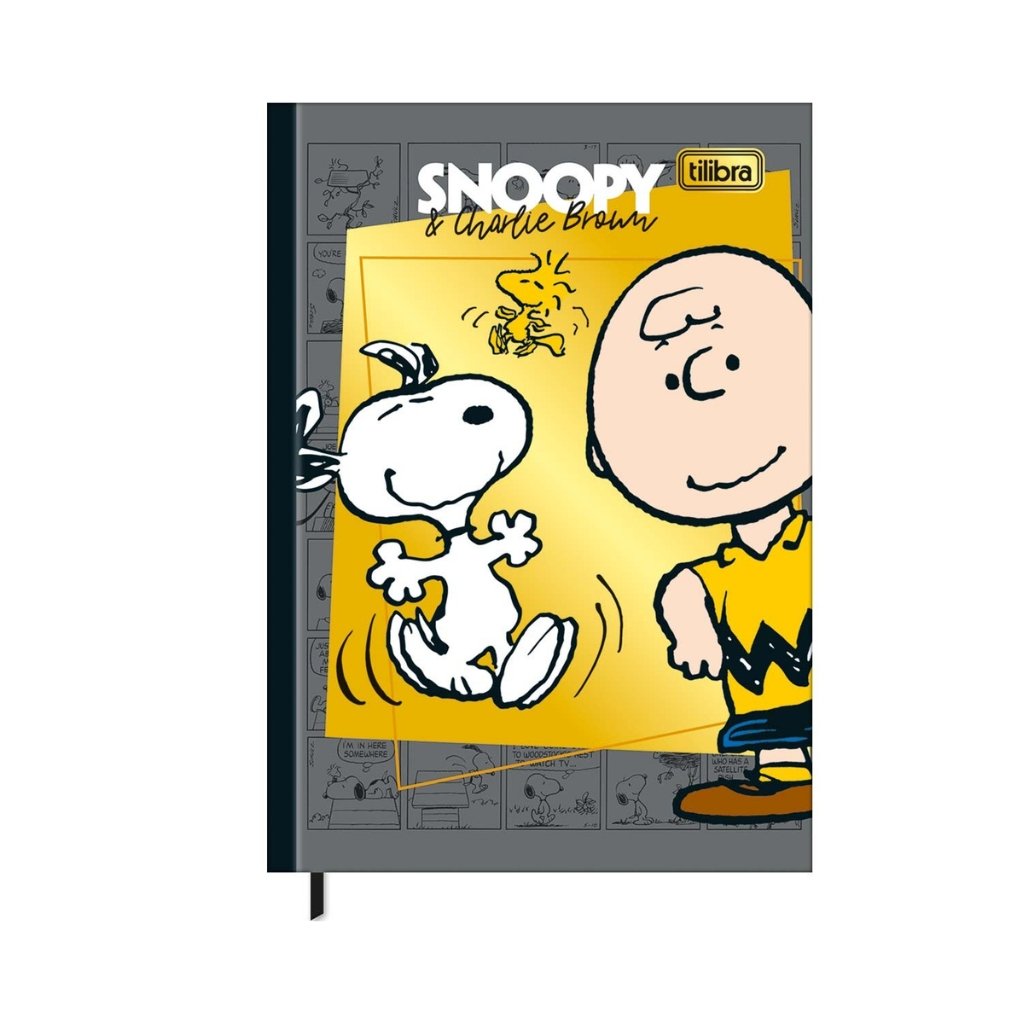 Caderneta Costurada LUXO 96 fls Petit SNOOPY - TILIBRA - UND