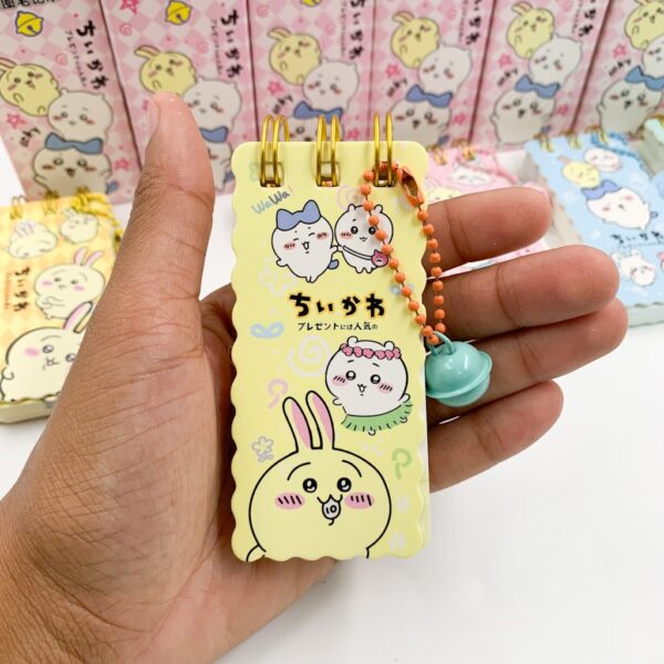 Mini Bloco de Notas c/ Espiral Chiikawa - UND
