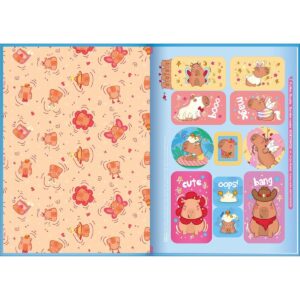 Caderno Brochura Capa Dura 1/4 Capivara Tilibra