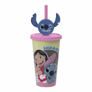 Copo Refri Com Pin LILO & STITCH 500ml PLASÚTIL - UND