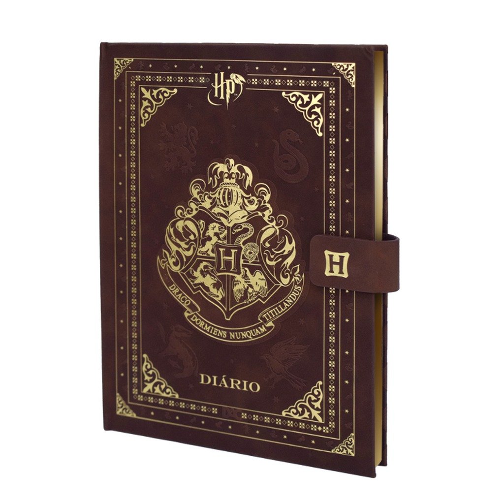 Caderno Diário para Journal 80 fls Harry Potter - DAC
