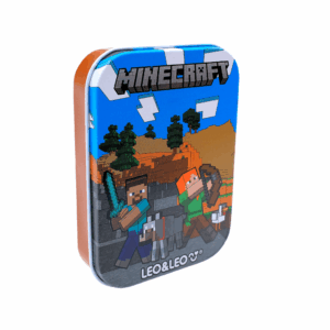 Livro De Atividades Mini Latinha MineCraft - LEO E LEO - DISPLAY 18 UND
