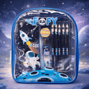 Kit Artístico Planet c/ Mochila 10 peças - FOFY - UND