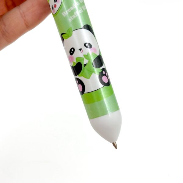 Caneta 10 Cores Mamãe Panda
