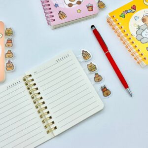 Mini Caderno c/ Divisórias Capivara - UND