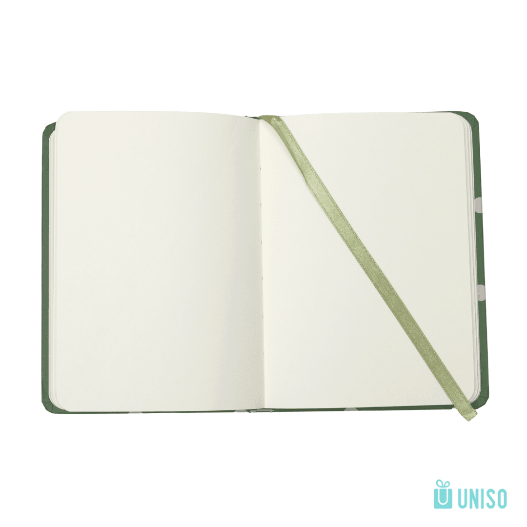 Caderno A6 SEM PAUTA Flores e Poá 10,5x14,5cm 96fls - UNISO - UND