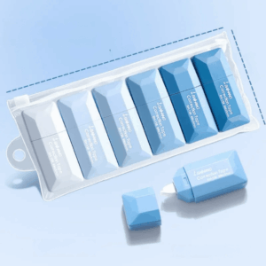 Fita Corretiva Quadrada Tons Azuis - IMPORTADO - BLISTER 6 UND