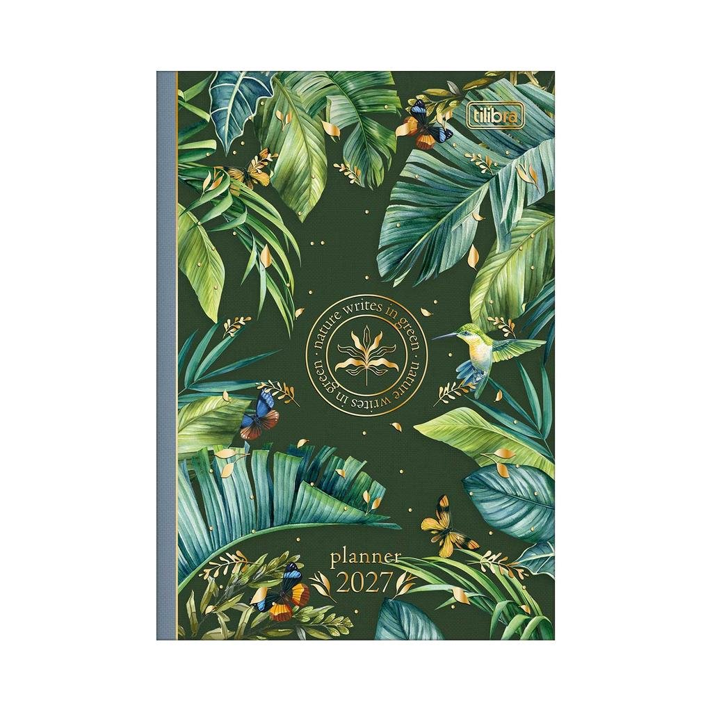 Planner 2027 Grampeado Naturalis 14x20cm - TILIBRA - UND