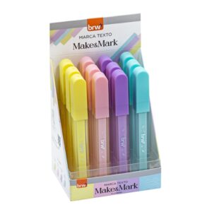Marca Texto Make & Mark - BRW - 4 UND
