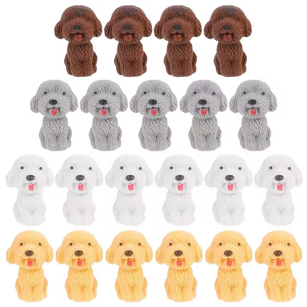 Borracha Fofa 3D Ponteira Dog - IMPORTADO - CX 36 UND