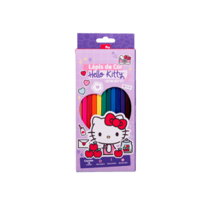 Kit Escolar Hello Kitty Leo e Leo - Blister 6 Itens