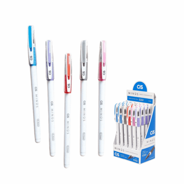 Caneta Esferográfica 0.4 mm Minus - CIS - CX 24 UND