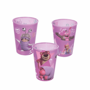 Copo Disney Pixar Sortido 320ml - PLASÚTIL - UND