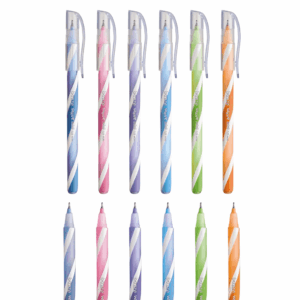 Caneta Esferográfica Wave Mini 1.0mm - TRIS BAZZE - POTE 24 UND