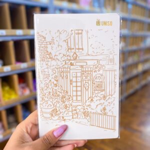 Caderno A5 Brochura SEM PAUTA Jardim 13,5x 20,5cm 32fls - UNISO - UND