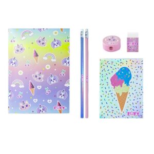 KIT Escolar Ice Cream 7 Peças - FOFY - UND