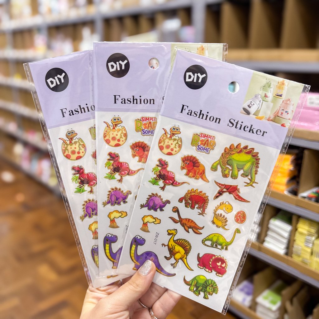 Cartela de Adesivos Fashion SORTIDÃO - IMPORTADO - UND